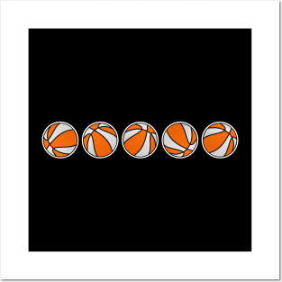 Women's League Basketballs Posters and Art